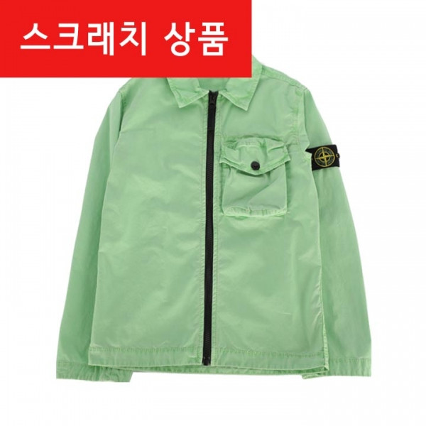 ◆스크래치◆키즈 와펜 패치 셔츠 자켓 네온그린 761610510 V0151