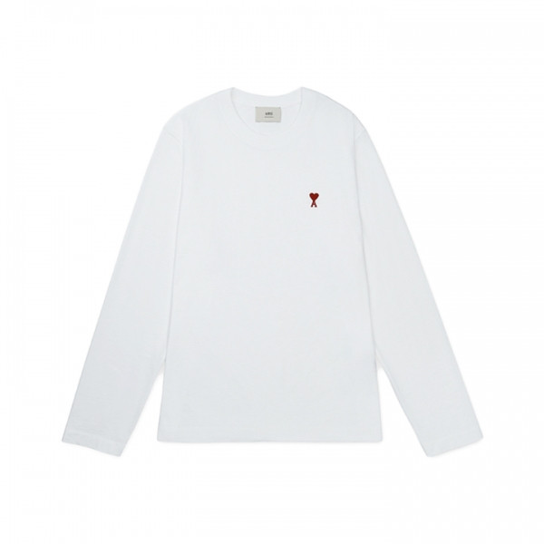 ◆당일◆25FW 스몰 하트 로고 롱슬리브 화이트 BFUTS235 724 100