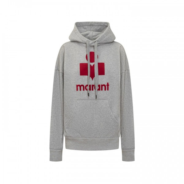 ◆당일◆26SS 만셀 MANSEL 로고 후드티 그레이/레드 SW0001FA A1M07E GYRD