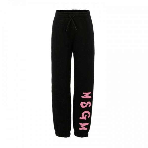 ◆키즈◆25FW 키즈 로고 프린트 트레이닝 팬츠 블랙 F5MSJUFP024 11083