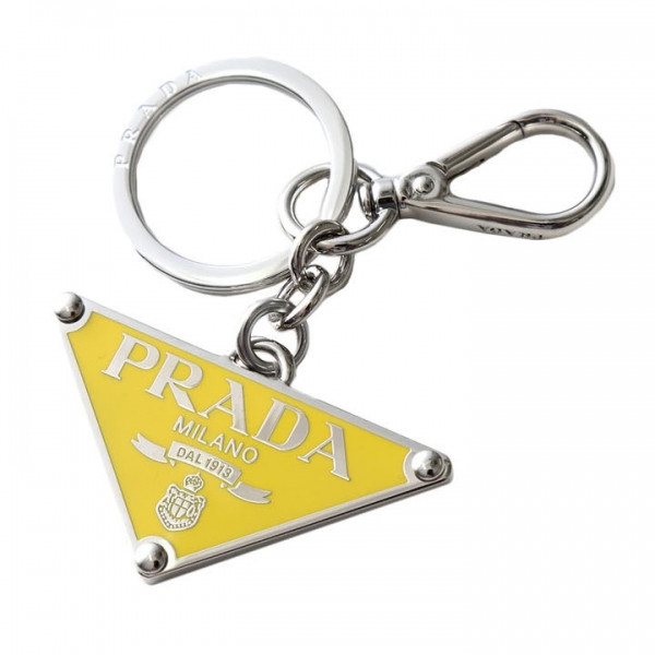 ◆당일◆25SS 삼각 로고 키링 옐로우 2PS057 66A F0377