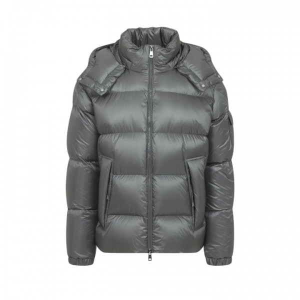 ◆당일◆25FW 쿠예르 COUYERE 로고 패치 패딩자켓 그레이 1A001 58 597XQ 905