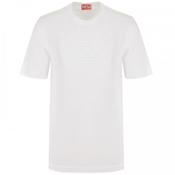 ◆당일◆25SS T-ADJUST-BIGOVAL 로고 티셔츠 화이트 A17402 0NJBM 100