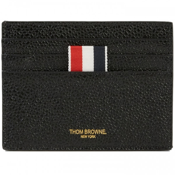 ◆당일◆25SS 삼선탭 로고 카드지갑 블랙 MAW165B 05581 001