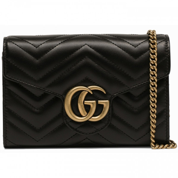 ◆당일◆24FW GG 마몬트 마틀라세 미니 숄더&크로스백 블랙 474575 DTD1T 1000