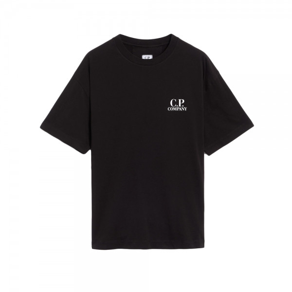 ◆당일◆25FW 로고 프린팅 티셔츠 블랙 19CMTS103A 005100W 999