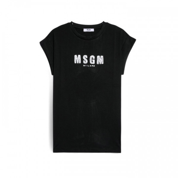 ◆키즈◆여성 저지 티셔츠 블랙 S6MSJGTH070 110