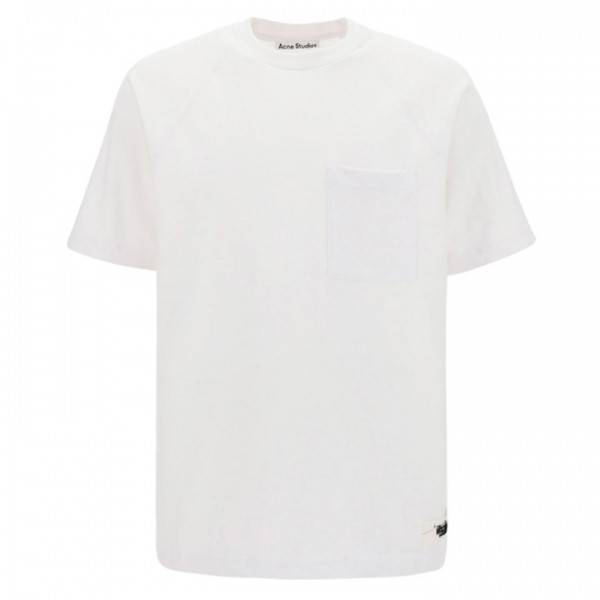 ◆당일◆24FW 로고 라벨 포켓 티셔츠 옵틱화이트 BL0247 183