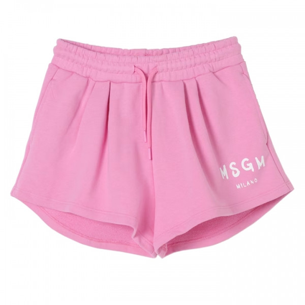 ◆키즈◆25SS 키즈 로고 밴딩 프린트 버뮤다 숏팬츠 핑크 S5MSJGSH092 MS003