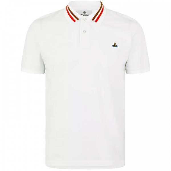 ◆당일◆25SS ORB 로고 자수 클래식 폴로 티셔츠 화이트 2H01000I J0009 A401
