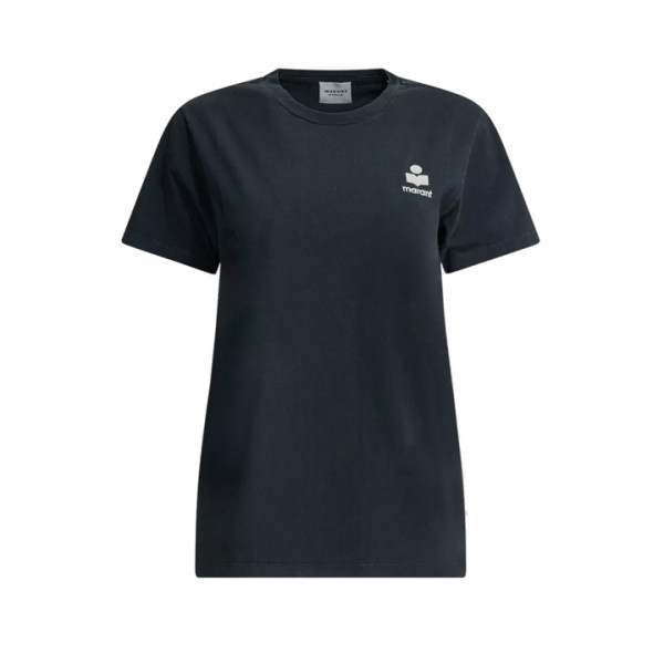 ◆당일◆26SS 에비 ABY 로고 티셔츠 미드나잇/에쿠르 TS0070FA A1N98E MIEC