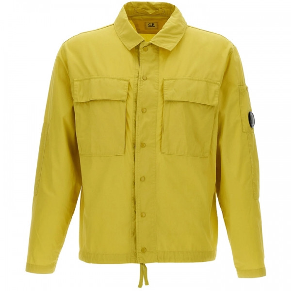 ◆당일◆25SS 렌즈 와펜 포켓 오버 셔츠 자켓 옐로우 18CMOS237A 005691G 245