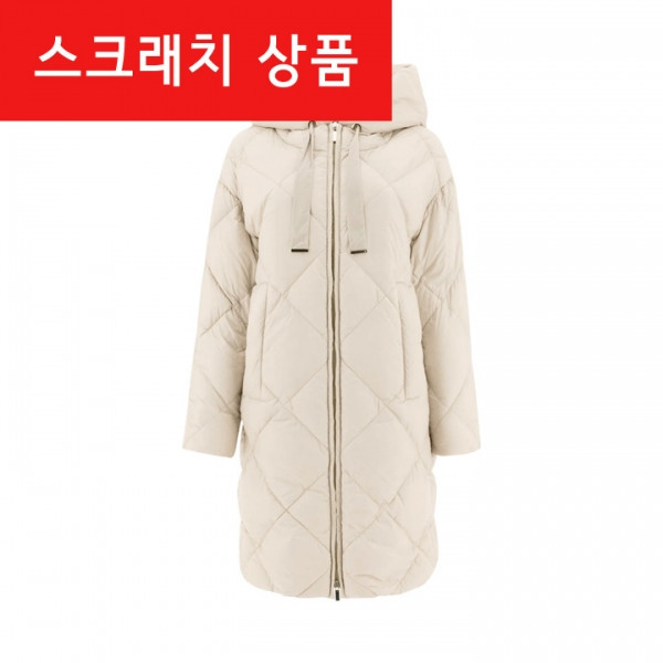 ◆스크래치◆트레페 TREFE 퀄팅 후드 패딩자켓 샌드 2429496075 081