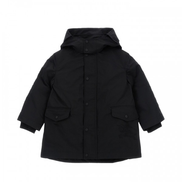 ◆키즈◆25FW 키즈 브래디 BRADY 2in1 후드 파카 블랙/베이지 8109336