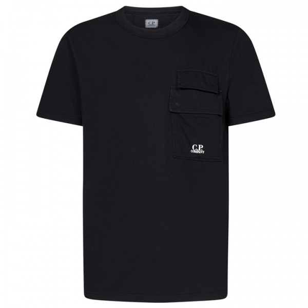 ◆당일◆24SS 로고 투 포켓 티셔츠 블랙 16CMTS211A 005697G 999