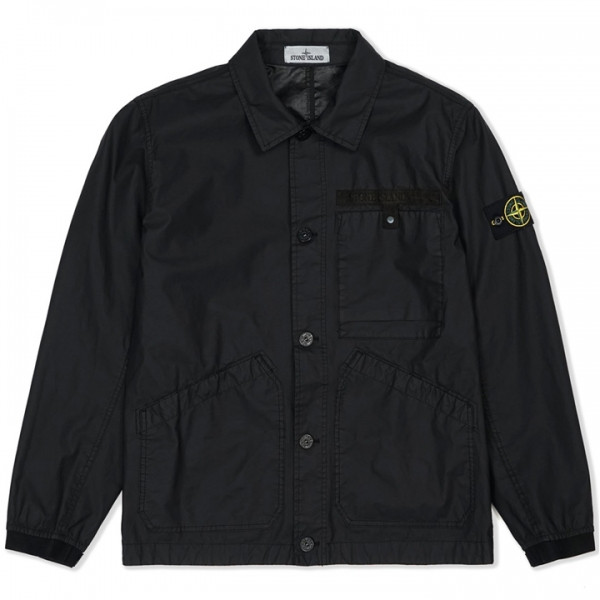 ◆13주년◆와펜 AGGRESIVE GOMMATO 셔츠 자켓 블랙 7615A0230 V0029