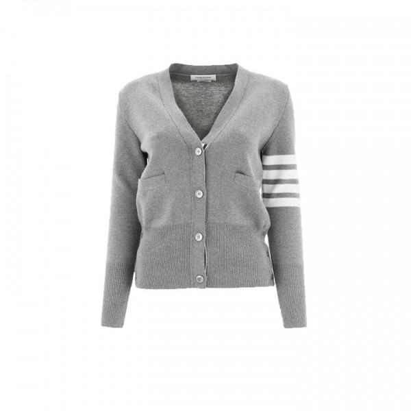 ◆당일◆26SS 4바 밀라노 클래식 브이넥 울 가디건 라이트그레이 FKC207A 00014 055