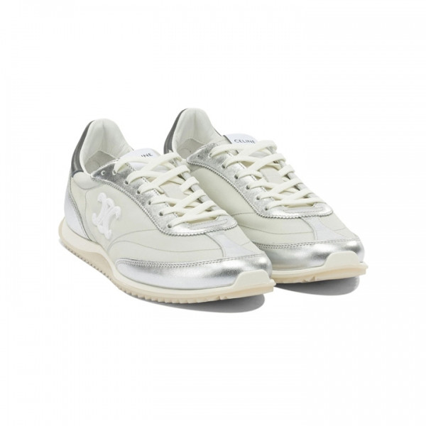 ◆당일◆26SS 여성 레이서 로우탑 스니커즈 라이트그레이/실버 364365321C GHE0
