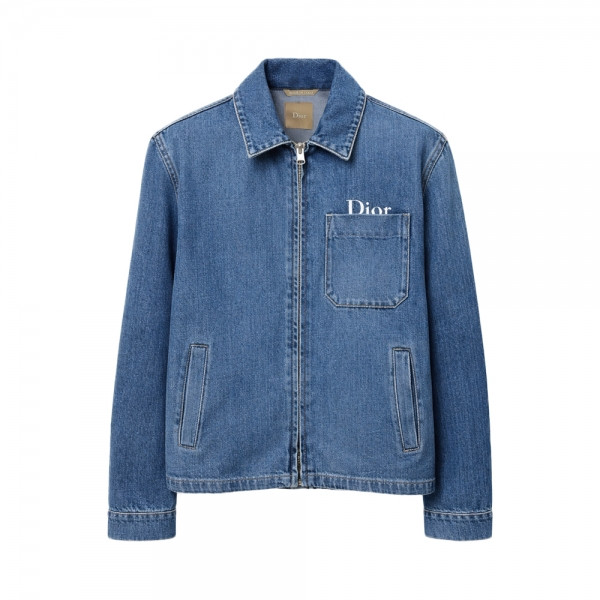 26SS 엠보 로고 자수 데님 블루종 블루 683D487A3062 580