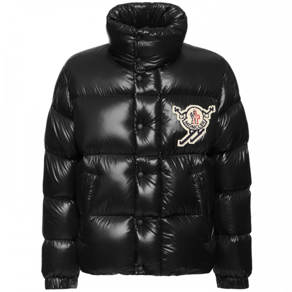 ◆당일◆24FW 레스트 LESTE 로고 패치 패딩자켓 블랙 1A001 18 595GJ 999