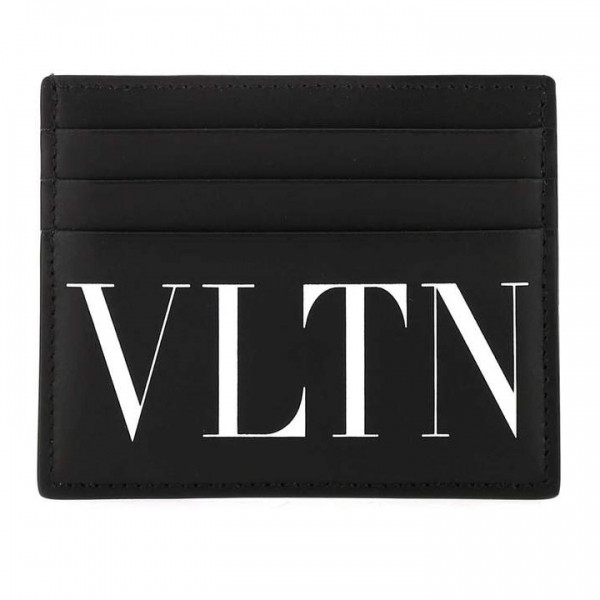 ◆13주년◆VLTN 로고 카드지갑 블랙 XY2P0S49 LVN 0NO