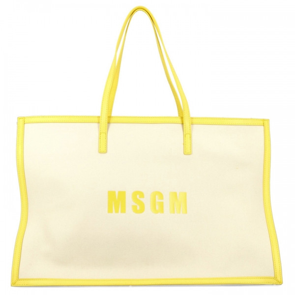 ◆키즈◆24SS 키즈 로고 프린트 토트백 옐로우 S4MSJGBA048 01204