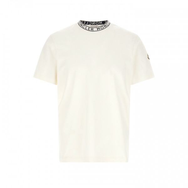 ◆당일◆26SS 로고 트리밍 티셔츠 화이트 8C000 31 8390T 032