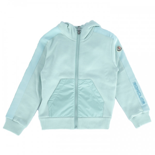 ◆키즈◆22FW 키즈 로고 패치 후드집업 블루그린 8G000 23 899PS 712