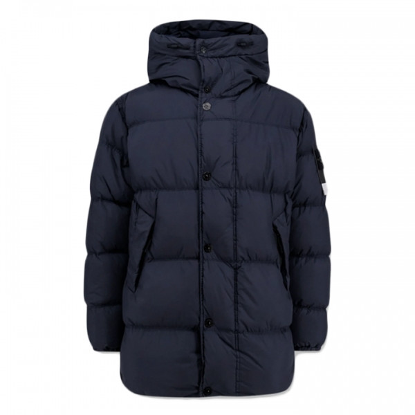 ◆당일◆25FW 와펜 가먼트다이 크링클랩스 후드 패딩자켓 네이비 K2S15 4100012 S0A23 V0020