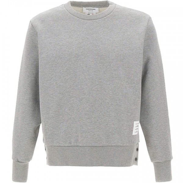 ◆당일◆25SS 백 삼선 크루넥 클래식 맨투맨 그레이 MJT085A 03377 055