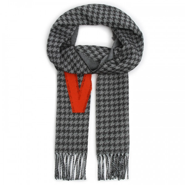 ◆당일◆23FW ERCOLE 로고 울 머플러 그레이 2355460532 001