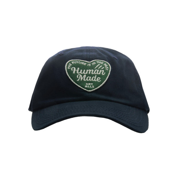 26SS 하트 로고 6패널 트윌 볼캡 네이비 HM31GD018 NAVY