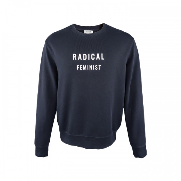 ◆14주년◆RADICAL 펠트타이포 맨투맨 딥블루 2HY153 204
