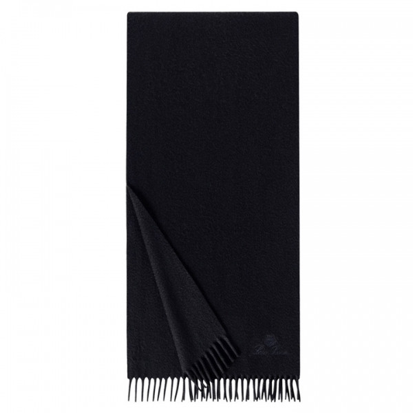 ◆당일◆24FW 피콜라 유니타 로고 머플러 블랙 FAN4410 BLACK
