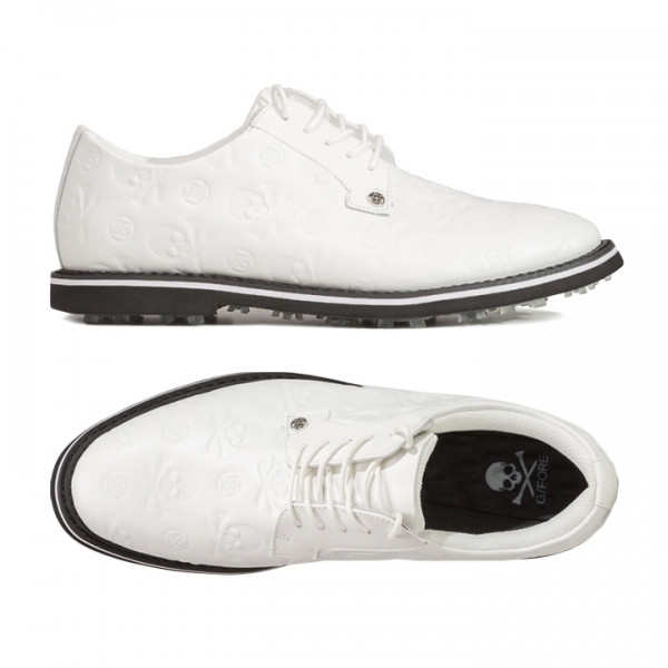 ◆당일◆25FW 디보시드 DEBOSSED 갈리벤터 골프화 화이트 G4MC0EF22 SONX