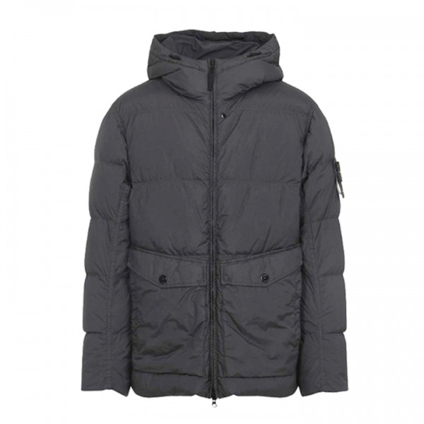 ◆당일◆25FW 가먼트다이 크링클 랩스 후드 패딩자켓 그레이 K2S15 4100011 S0A23 V0062