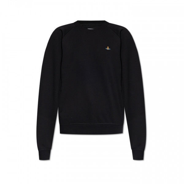 ◆당일◆25FW ORB 로고 자수 맨투맨 블랙 3I010014 J006O N401