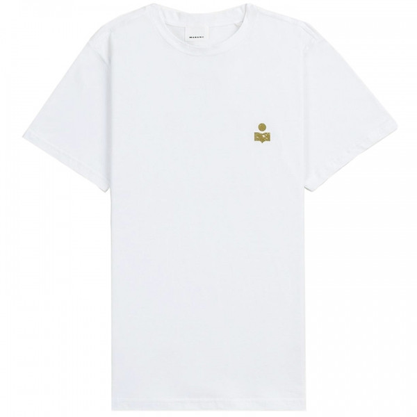 ◆당일◆24SS 자페르 ZAFFERH 로고 프린트 티셔츠 화이트/카키 TS0047HA B1N19H KHWH