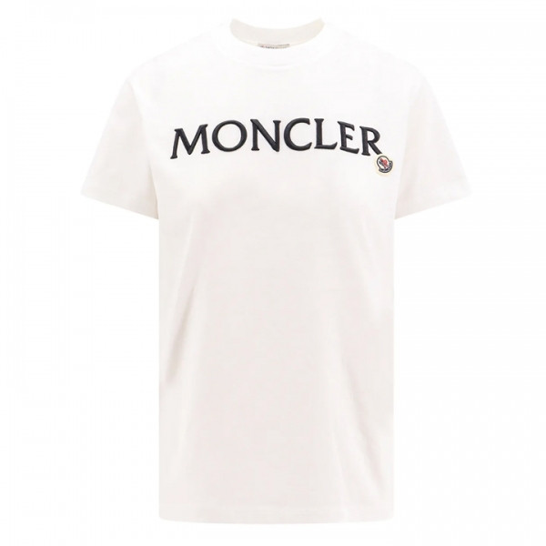 ◆당일◆24FW 로고 패치 티셔츠 화이트 8C000 11 89AIJ 033