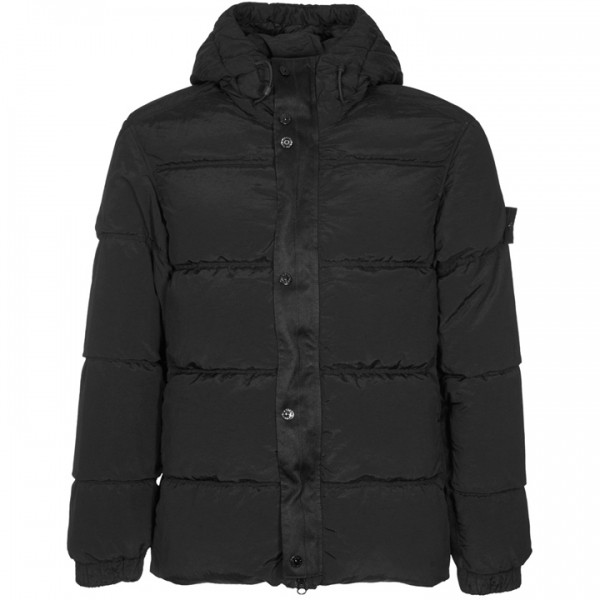 ◆당일◆24FW 와펜패치 나일론 메탈 에코닐 리제너레이티드 TC 패딩자켓 블랙 811541419 V0029