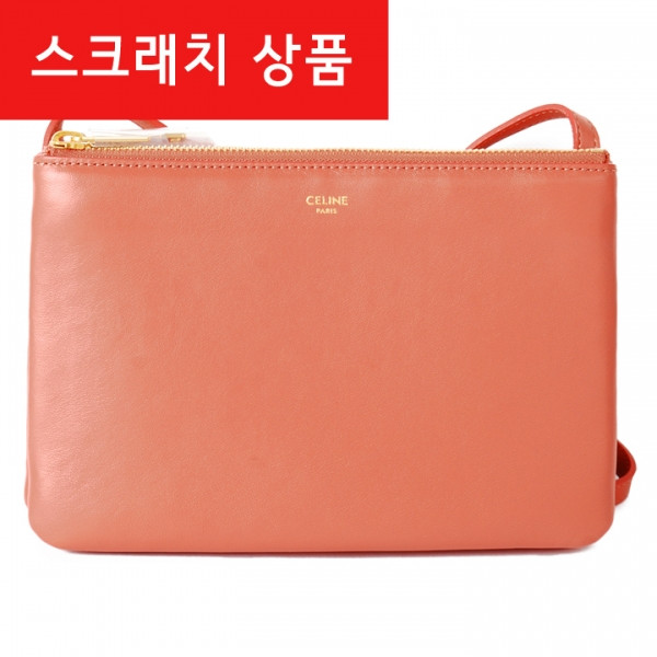 ◆스크래치◆로고 트리오 미디움 숄더백 리치 192033 CAD 27LY