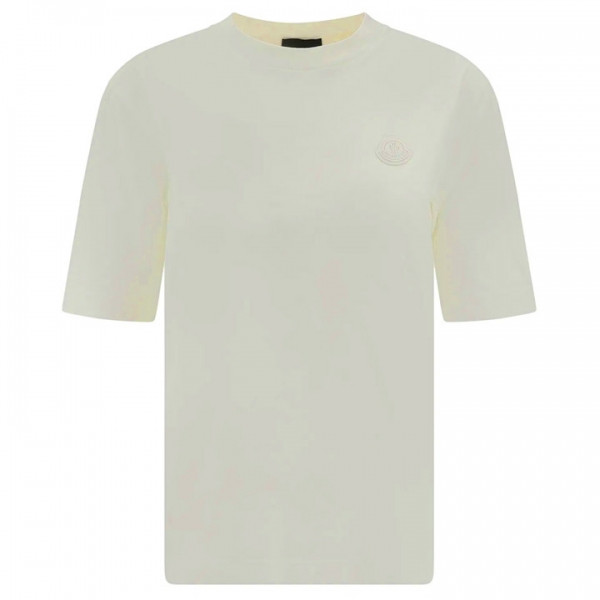 ◆당일◆25SS 로고 패치 티셔츠 아이보리 8C000 05 89A17 034