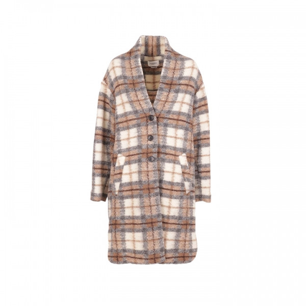 ◆15주년◆가브리엘 GABRIEL 체크 울코트 베이지 MA0109 20A022E 90BE