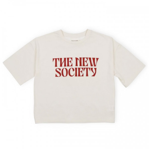 ◆키즈◆24FW 키즈 로고 티셔츠 바닐라크림 ARTIC T-SHIRT VANILLA CREAM