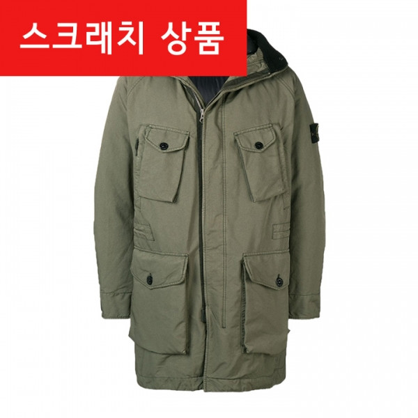 ◆스크래치◆와펜 다비드-TC 롱 자켓 카키 691571449 V0058