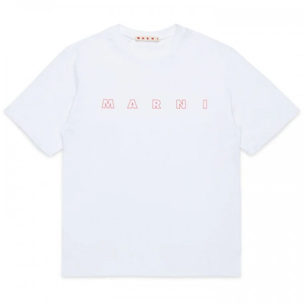 ◆키즈◆25SS 여성 로고 티셔츠 화이트 M01466 M00RF 0M100