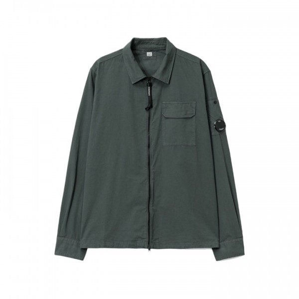 ◆당일◆26SS 렌즈 와펜 개버딘 집업 오버셔츠 자켓 건메탈 20CMOS705A 110143G 921