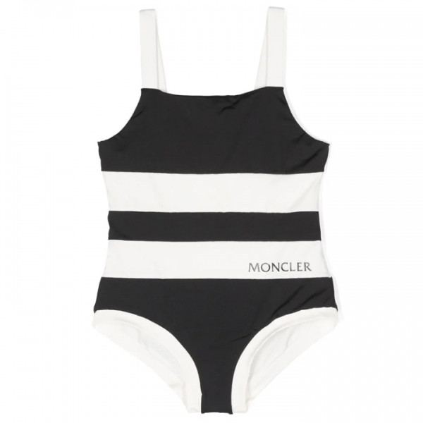 ◆키즈◆24SS 키즈 로고 스트라이프 스윔슈트 블랙 2C000 15 89A04 P90