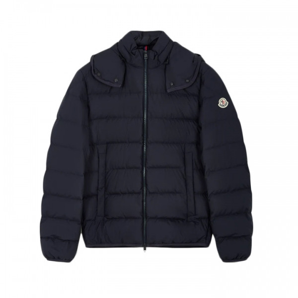 ◆당일◆25FW 몬트브로크 MONTBROCQ 로고 패치 패딩자켓 네이비 1A002 24 597YW 778