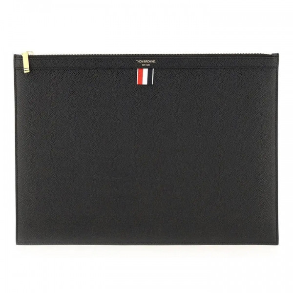 ◆당일◆25FW 페블그레인 미듐 클러치백 블랙 MAC021L 00198 001
